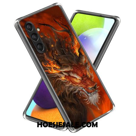 Hoesje Samsung Galaxy A16 5g Vuurtijger Siliconen