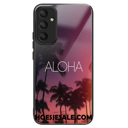 Hoesje Samsung Galaxy A55 5g Aloha Gehard Glas