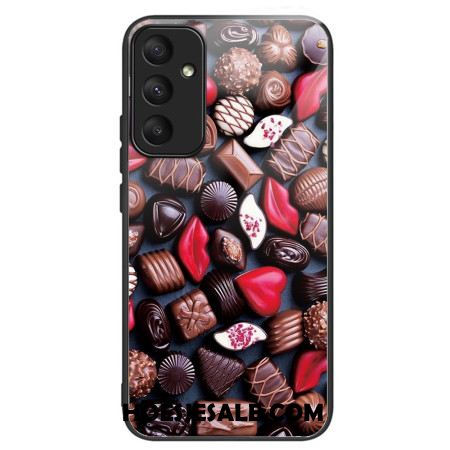 Hoesje Samsung Galaxy A55 5g Chocolade Van Gehard Glas