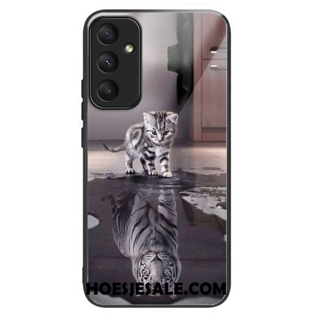 Hoesje Samsung Galaxy A55 5g Kitten Dream Gehard Glas Bescherming Hoesje