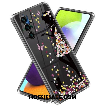 Hoesje Samsung Galaxy A55 5g Met Gedrukt Patroon - Flower Fairy