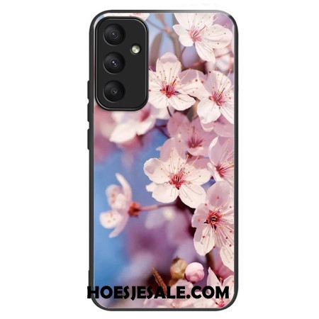 Hoesje Samsung Galaxy A55 5g Perzikbloesems Van Gehard Glas