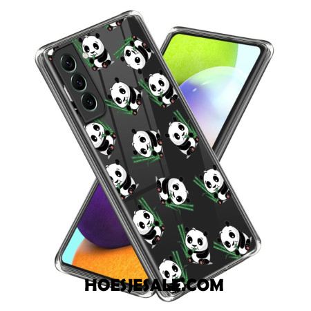 Hoesje Samsung Galaxy S24 Plus 5g Panda's Bescherming Hoesje