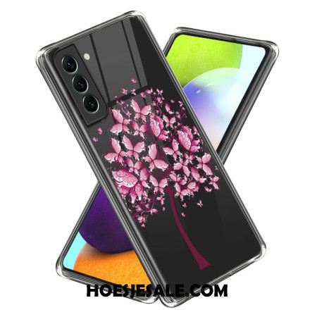 Hoesje Samsung Galaxy S24 Plus 5g Roze Bloemen