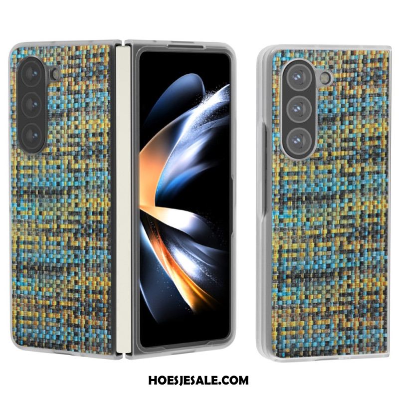 Hoesje Samsung Galaxy Z Fold 6 Gekleurde Tegelstextuur