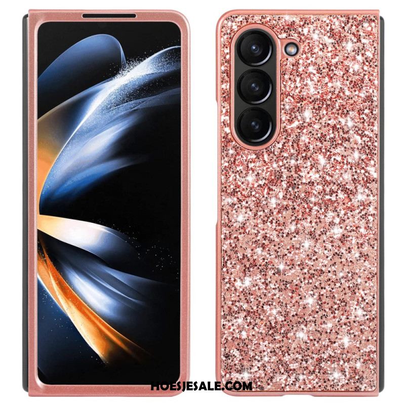 Hoesje Samsung Galaxy Z Fold 6 Siliconen Frame En Plastic Achterkant