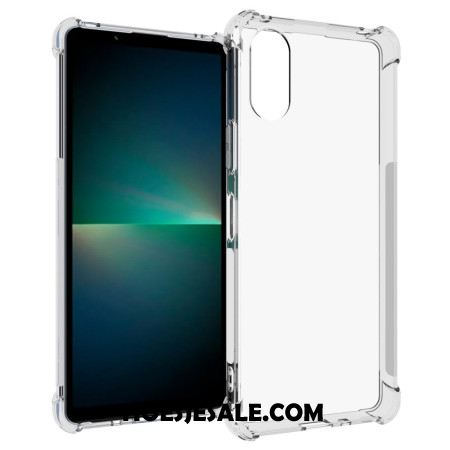 Hoesje Sony Xperia 10 Vi Transparante Versterkte Hoeken