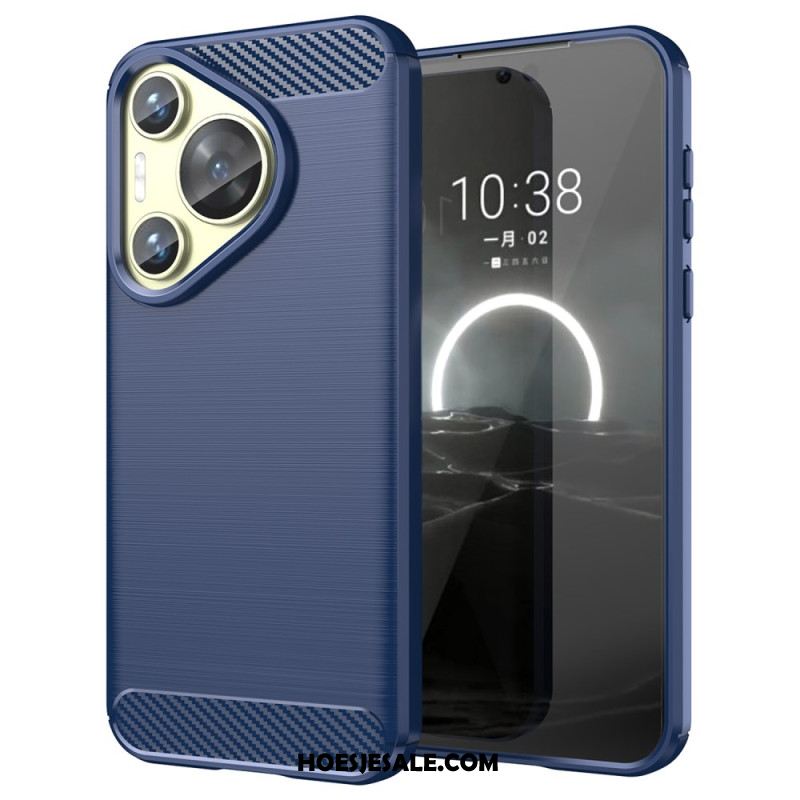 Hoesje Voor Huawei Pura 70 Koolstofvezel