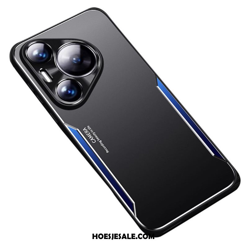 Hoesje Voor Huawei Pura 70 Pro Metaaleffect