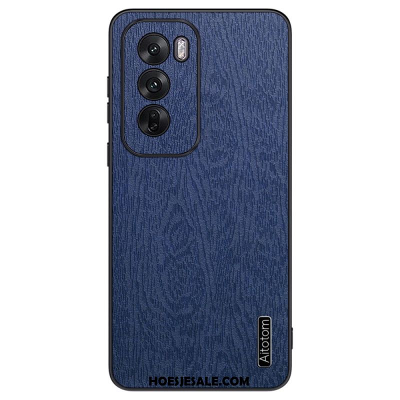 Hoesje Voor Oppo Reno 12 5g Houteffect