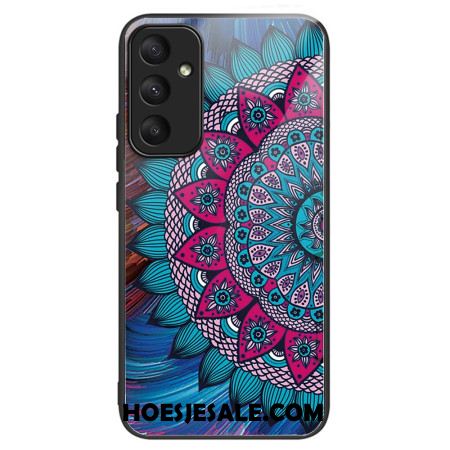 Hoesje Voor Samsung Galaxy A55 5g Mandala Gehard Glas