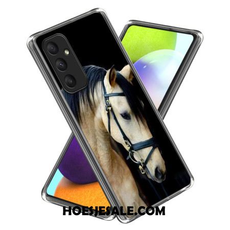 Hoesje Voor Samsung Galaxy A55 5g Wit Paard