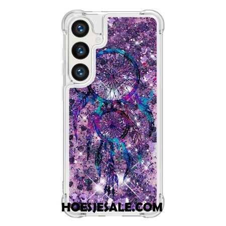 Hoesje Voor Samsung Galaxy S24 Plus 5g Vloeibare Glitter Dromenvanger