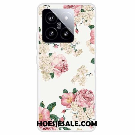 Hoesje Voor Xiaomi 14 Vrijheidsbloemen