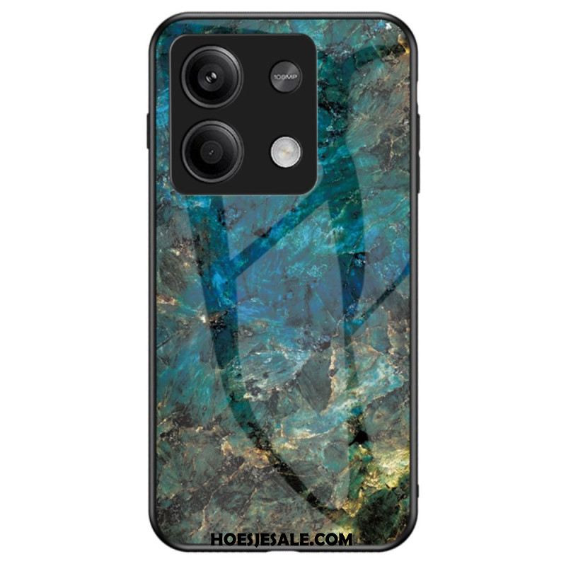 Hoesje Voor Xiaomi Redmi Note 13 5g Marmer Gehard Glas