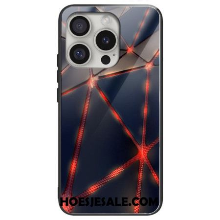 Hoesje Voor iPhone 16 Pro Max Rode Lijn