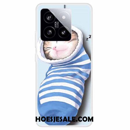 Hoesje Xiaomi 14 Sokken En Kat