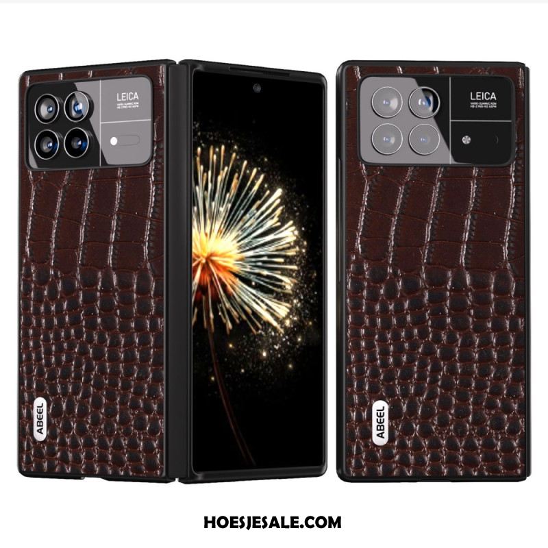 Hoesje Xiaomi Mix Fold 3 Krokodiltextuur Abeel