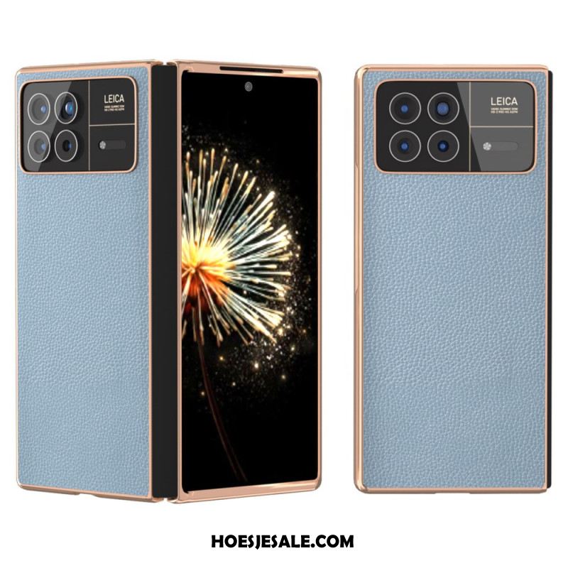 Hoesje Xiaomi Mix Fold 3 Ledereffect