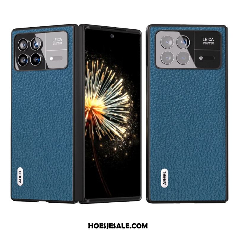 Hoesje Xiaomi Mix Fold 3 Litchi-textuur Abeel