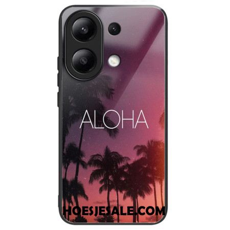 Hoesje Xiaomi Redmi Note 13 4g Aloha Gehard Glas