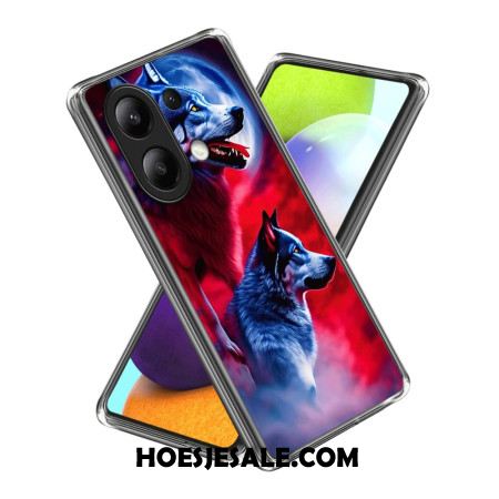 Hoesje Xiaomi Redmi Note 13 4g Wolf