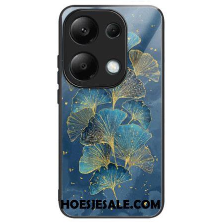 Hoesje Xiaomi Redmi Note 13 Pro 4g Bloemen Gehard Glas