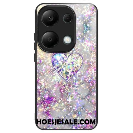 Hoesje Xiaomi Redmi Note 13 Pro 4g Hartglitter Van Gehard Glas