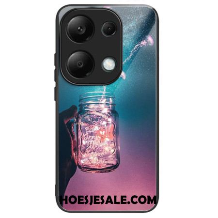 Hoesje Xiaomi Redmi Note 13 Pro 4g Kwallen Van Gehard Glas In Een Flesje