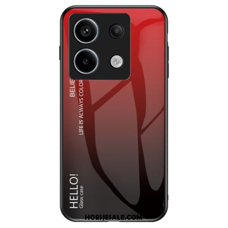 Hoesje Xiaomi Redmi Note 13 Pro 5g Hallo Gehard Glas Bescherming Hoesje