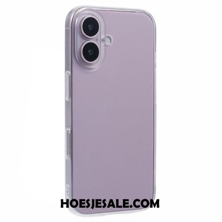 Hoesje iPhone 16 Plus Transparant Ultra Fijn Bescherming Hoesje