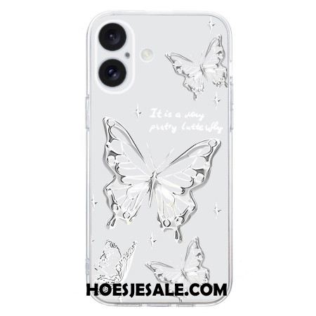 Hoesje iPhone 16 Plus Vlinders