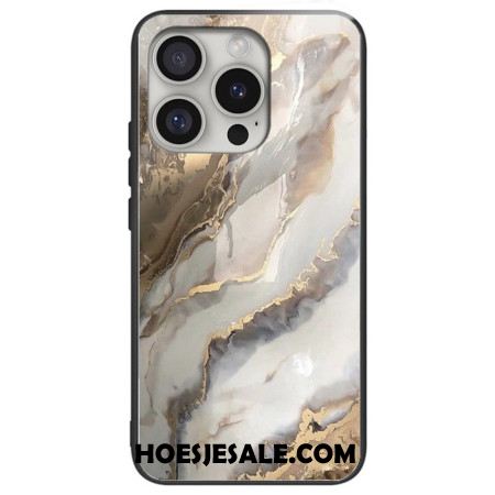 Hoesje iPhone 16 Pro Alchemistisch Marmer Gehard Glas