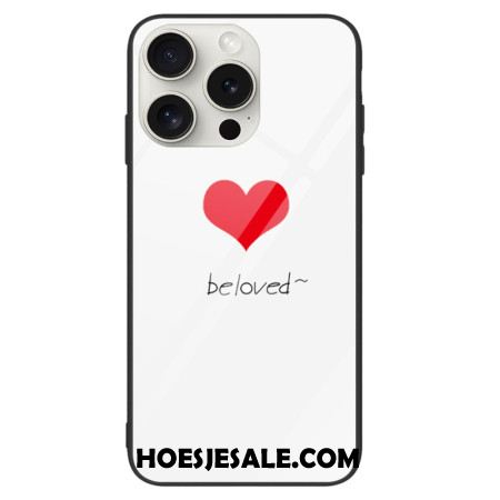 Hoesje iPhone 16 Pro Be Loved Gehard Glas