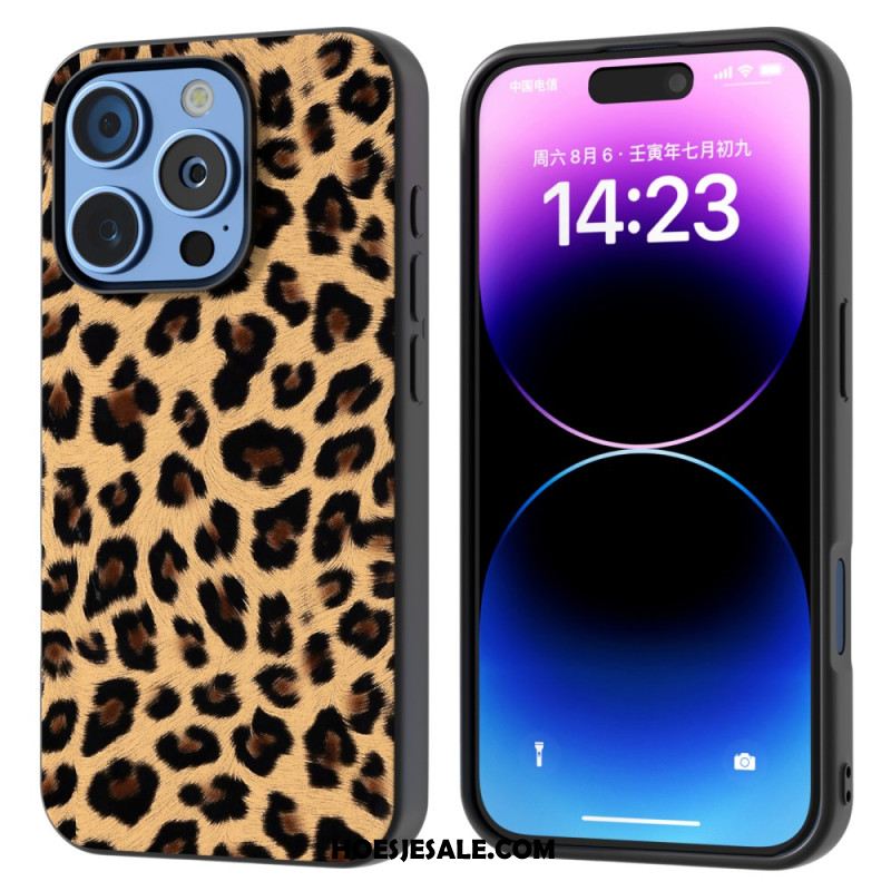 Hoesje iPhone 16 Pro Luipaard Abeel Bescherming Hoesje