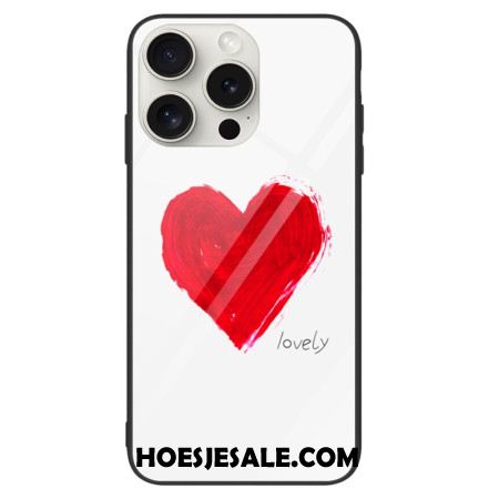 Hoesje iPhone 16 Pro Prachtig Gehard Glas Bescherming Hoesje