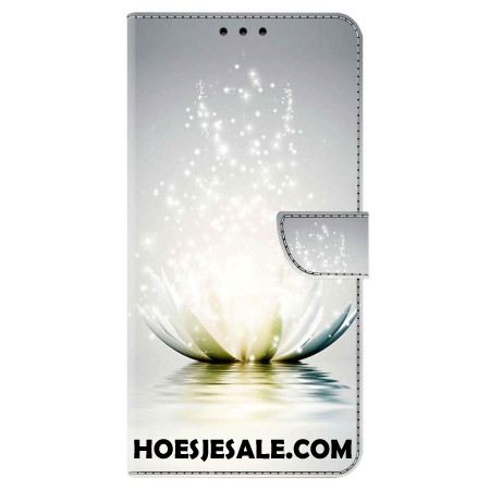 Leren Hoesje Samsung Galaxy A15 Lotus Bescherming Hoesje