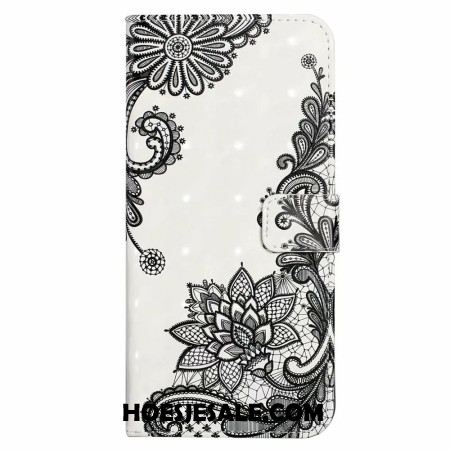 Leren Hoesje Samsung Galaxy S24 Fe Kant Bescherming Hoesje