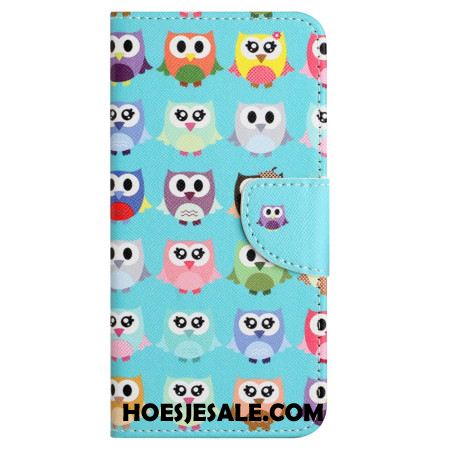 Leren Hoesje Samsung Galaxy S24 Fe Uilenstam Bescherming Hoesje