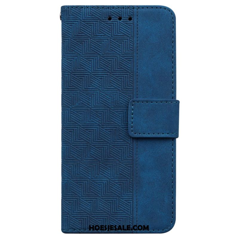 Leren Hoesje Samsung Galaxy S25 5g Edge Geweven Patroon Bescherming Hoesje Leren Hoesje Samsung Galaxy S25 5g Edge Geweven Patroon Bescherming Hoesje