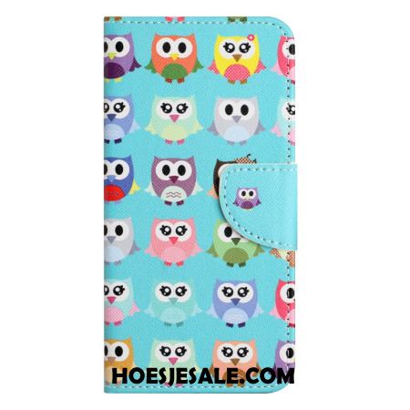 Leren Hoesje Voor Samsung Galaxy S24 5g Uilenstam