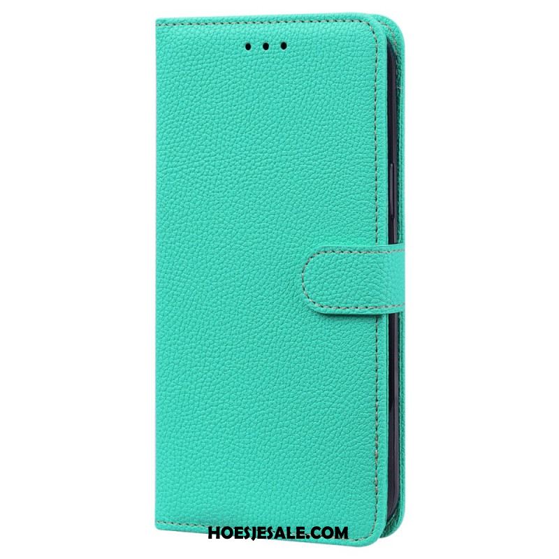 Leren Hoesje Voor Samsung Galaxy S24 Plus 5g Litchi-textuur