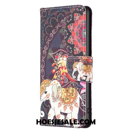 Leren Hoesje Voor iPhone 16 Stamolifant