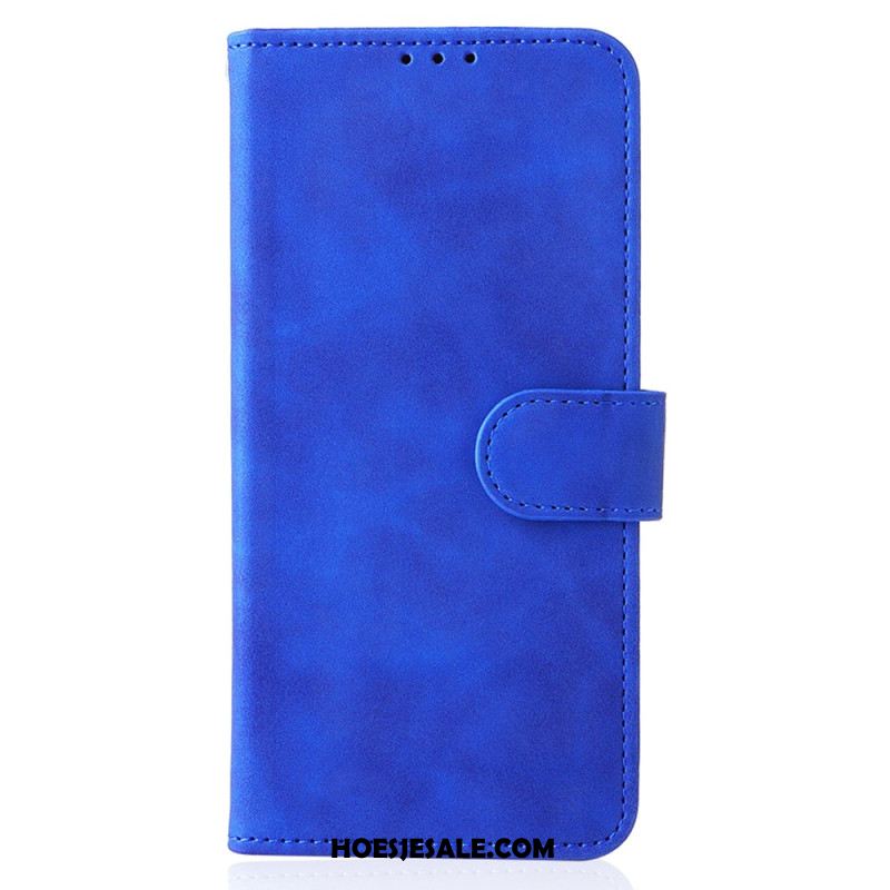 Leren Hoesje Xiaomi 14 Pro Suède-effect Bescherming Hoesje