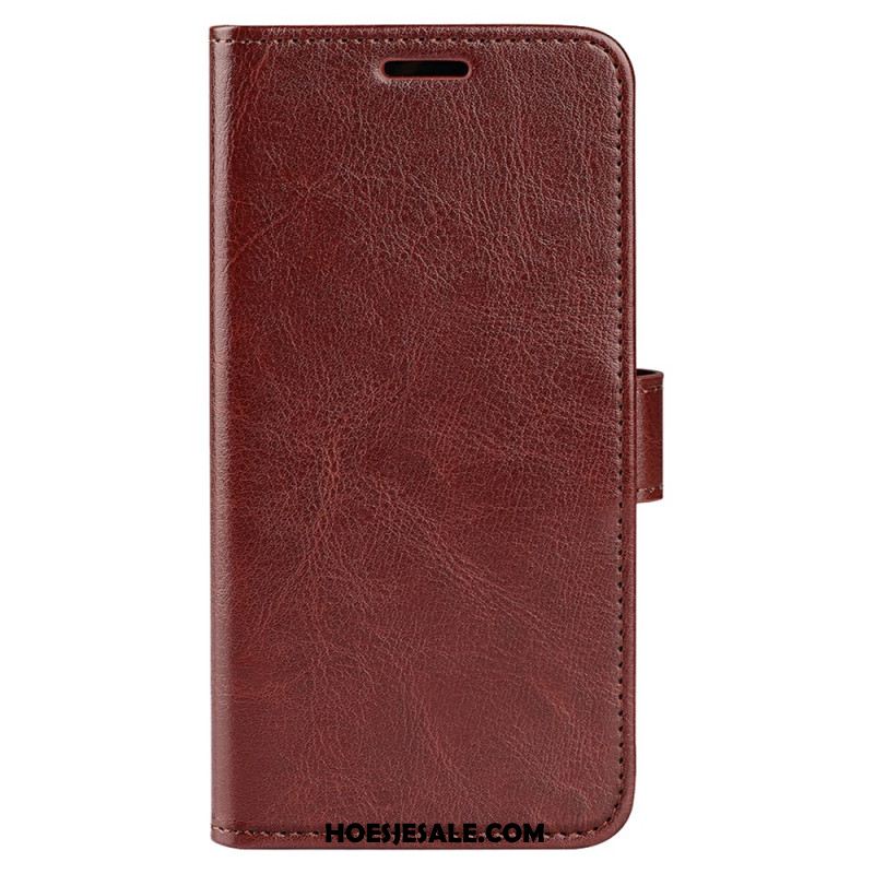 Leren Hoesje Xiaomi Redmi Note 13 Pro 4g Vintage Lederen Stijl Bescherming Hoesje