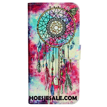 Leren Hoesje iPhone 16 Plus Dromenvanger Bescherming Hoesje